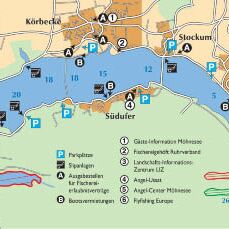 Karte Möhnetalsperre