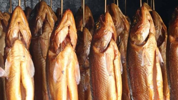 Räucherofen Anglerhaus Ferienwohnung Seeblick