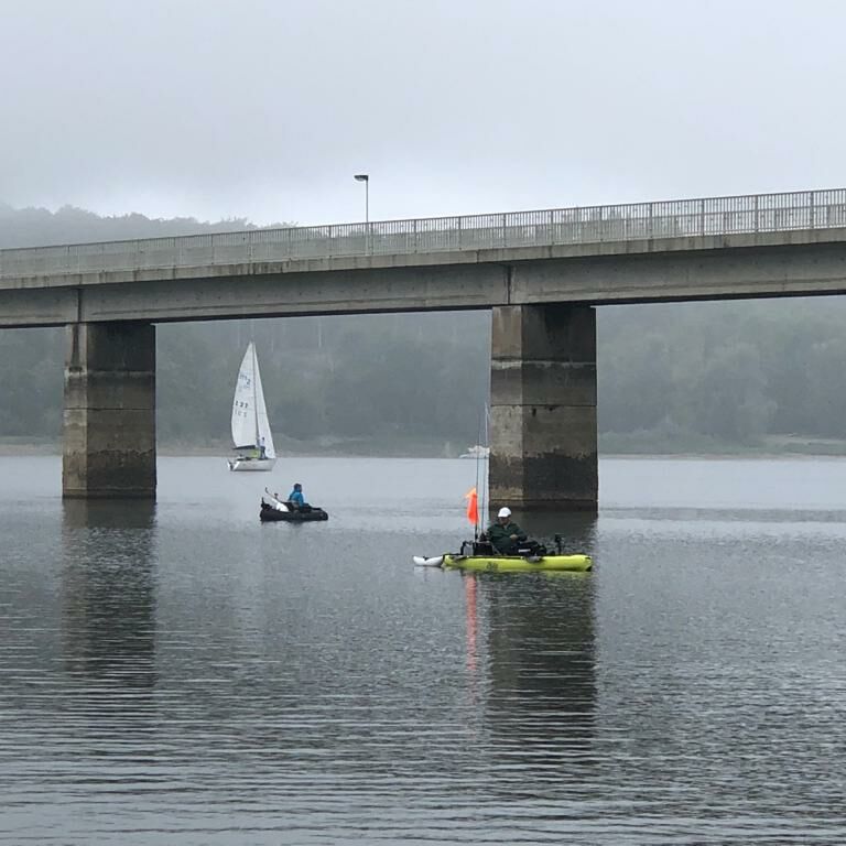 Ferienwohnung Möhnesee Kajak SUP Angeln Surfen Segeln Anglerhaus